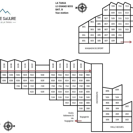 Aux Pieds A La Tania - 4 Pers, 31m², Balcon, 2 Pieces - Fr-1-182a-1 Courchevel